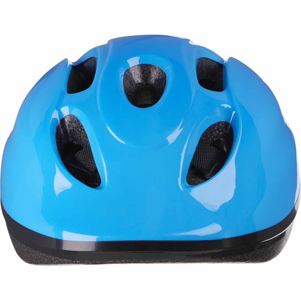 Wilko Junior 48-52cm Blue Cycle Helmet Image 3