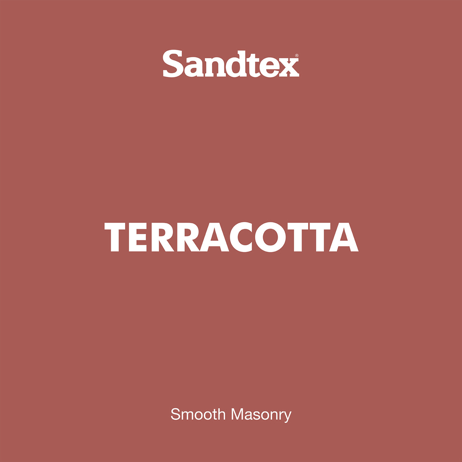 Sandtex Walls Terracotta Microseal Smooth Masonry Matt Paint 5L Image 4