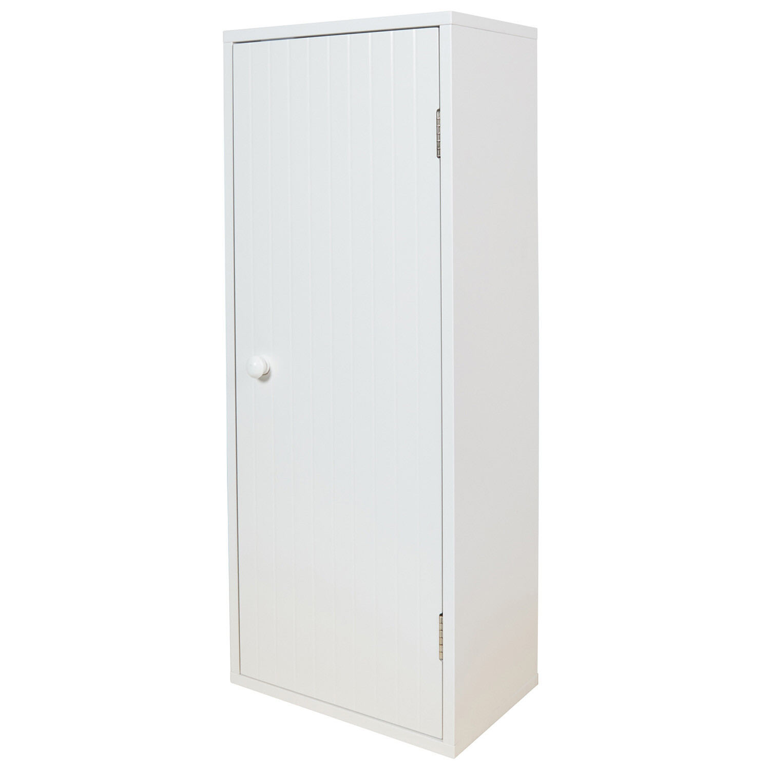 Adeline Slim Bathroom Cabinet - White Image 4
