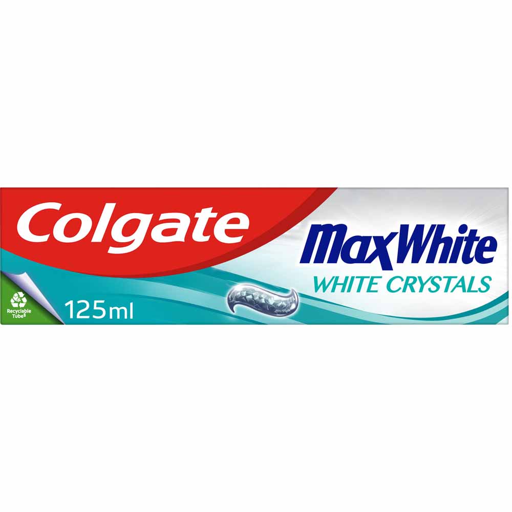 Colgate Max White Crystals Toothpaste 125ml   Image 1