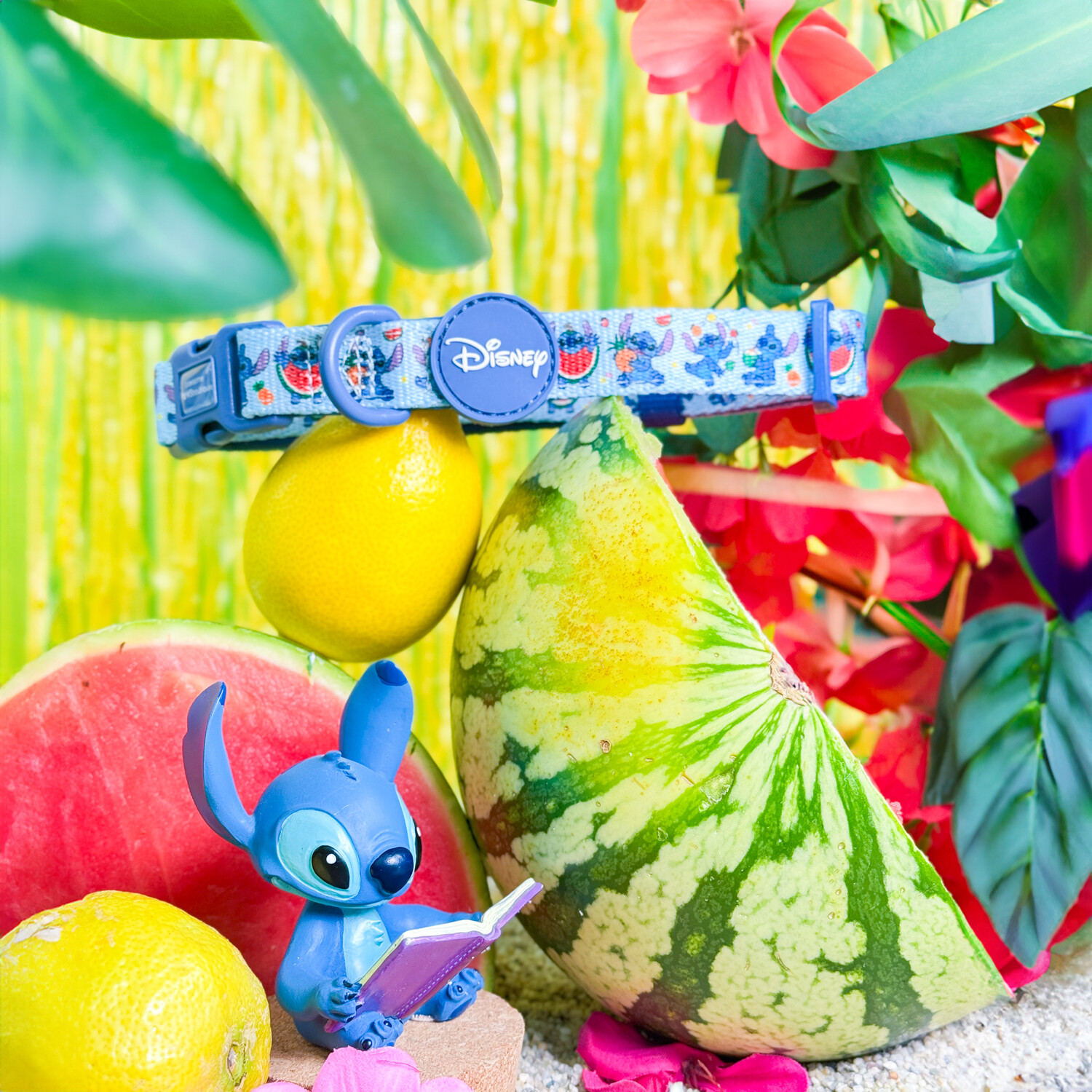 Stitch Fruit Collar Blue 19cm Image 5