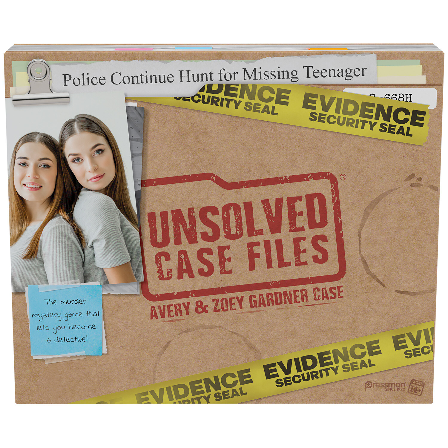 Unsolved Case Avery and Zoey Gardner Game - Multicolour Image 1