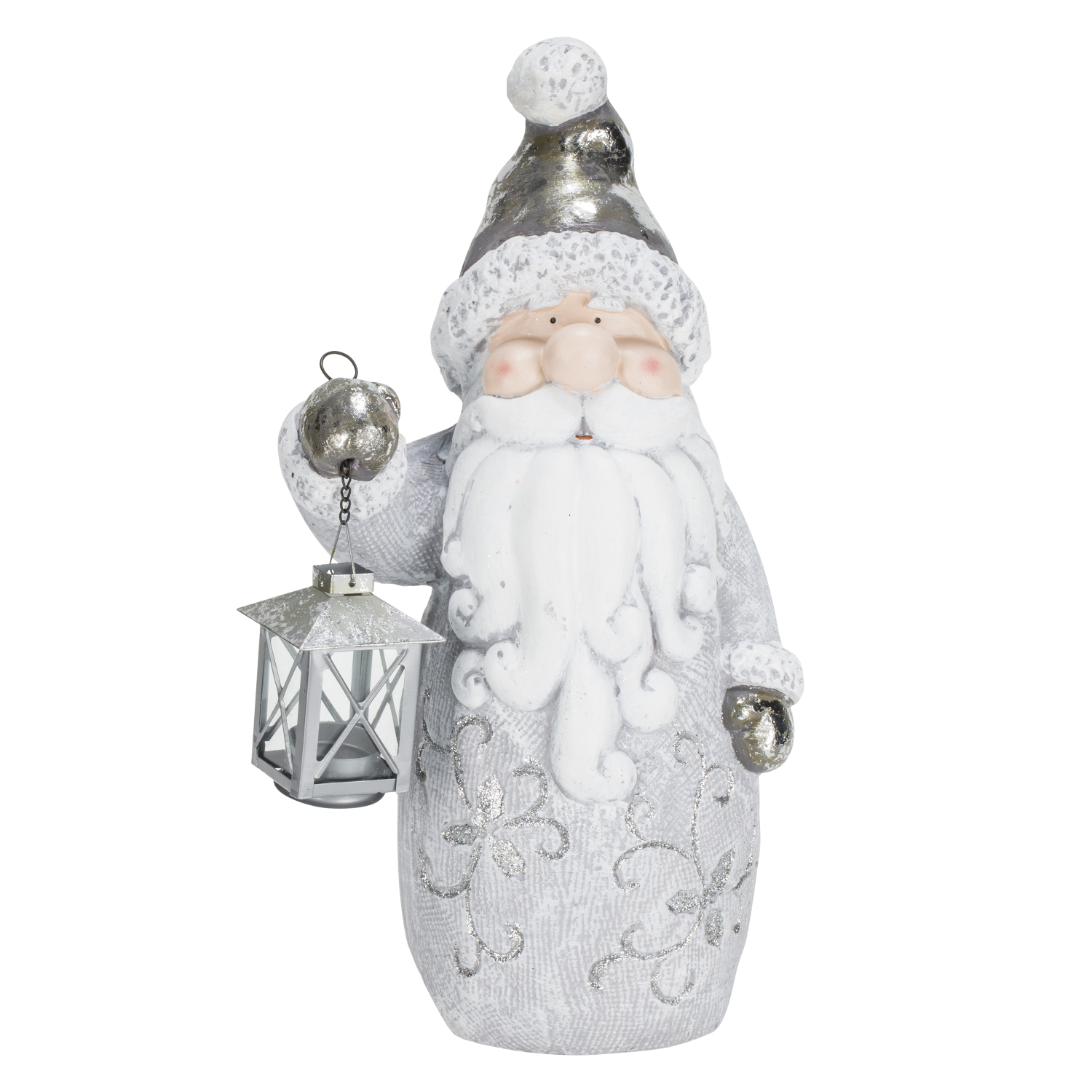 Santa with Lantern Image
