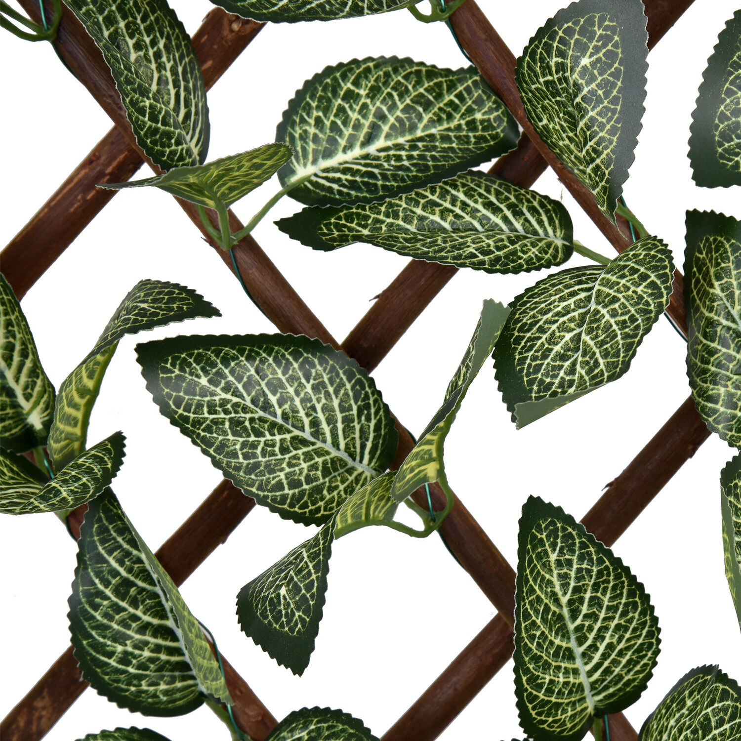 Expandable Green Leaf Trellis Green Image 2