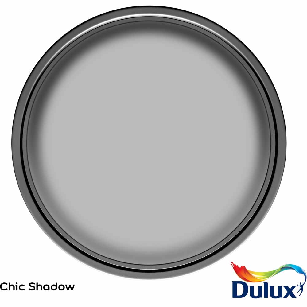 Dulux Walls & Ceilings Chic Shadow Matt Emulsion Paint 2.5L Image 3