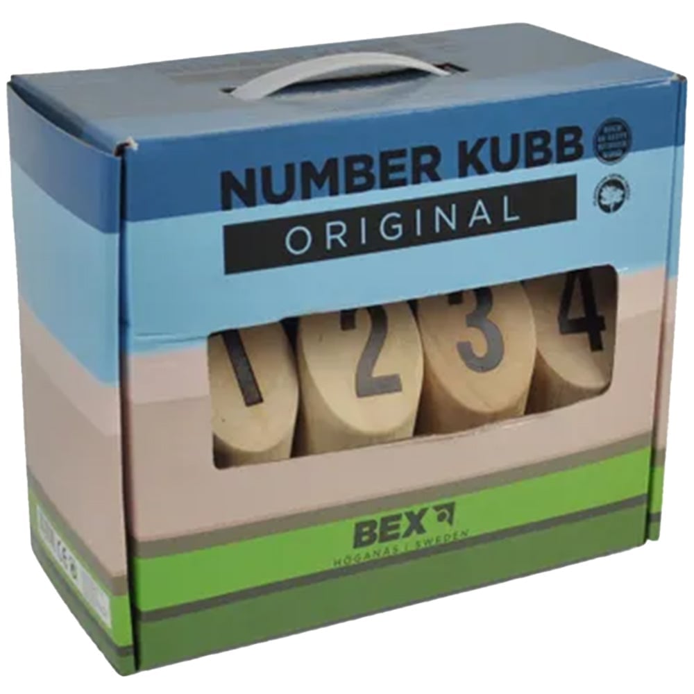 Bex Original Number Kubb Game Set Image 1