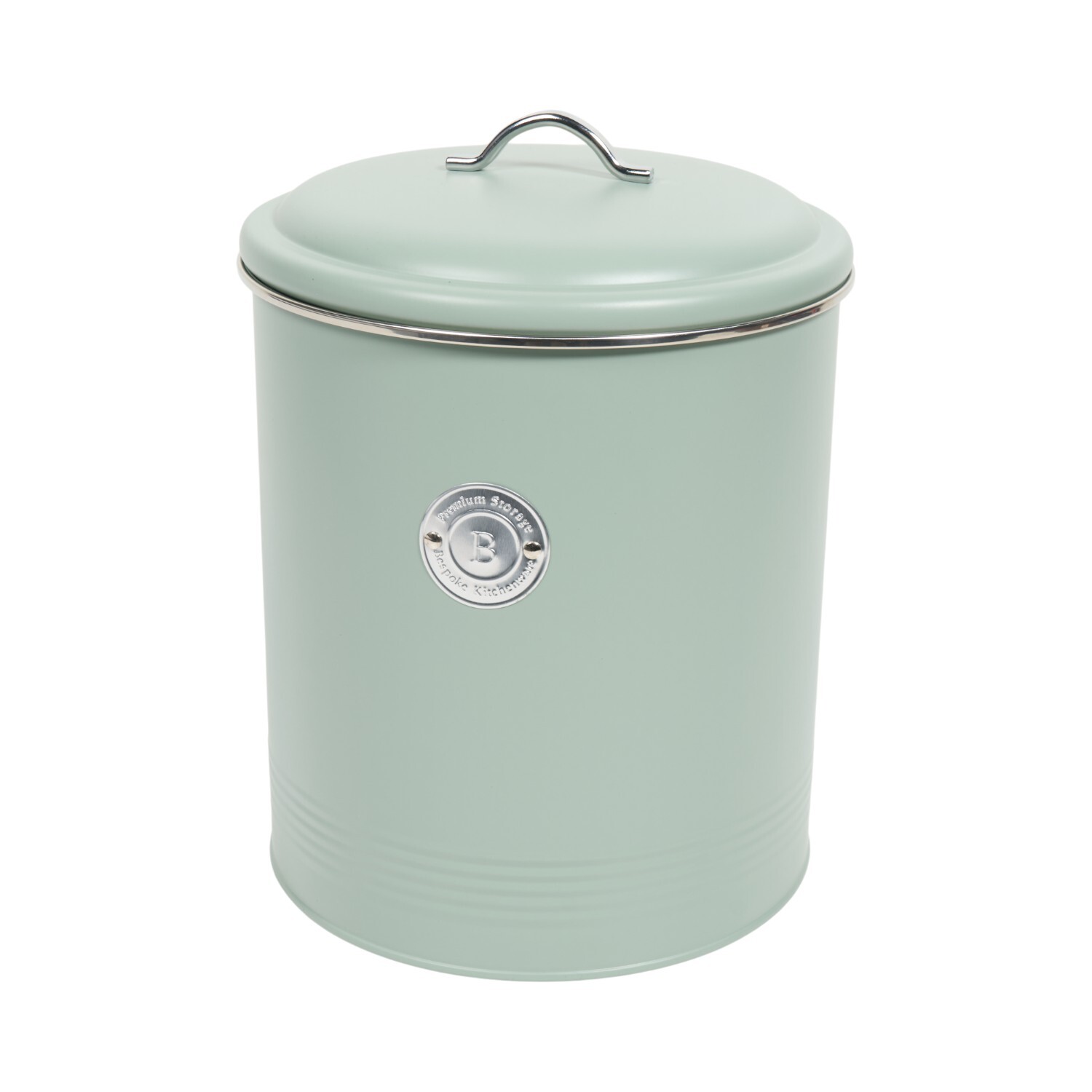 Stockholm Round Bread Canister Sage Image 3