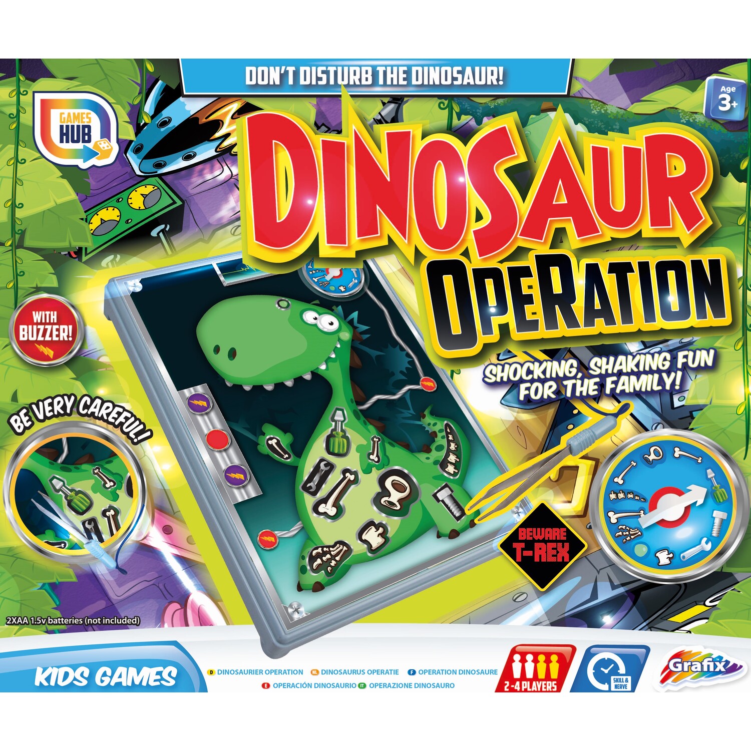 Games Hub Dinosaur Operation Image
