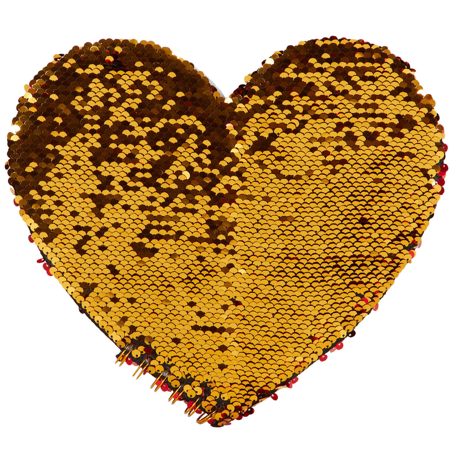 Heart Sequin Notebook - Multicolour Image 2