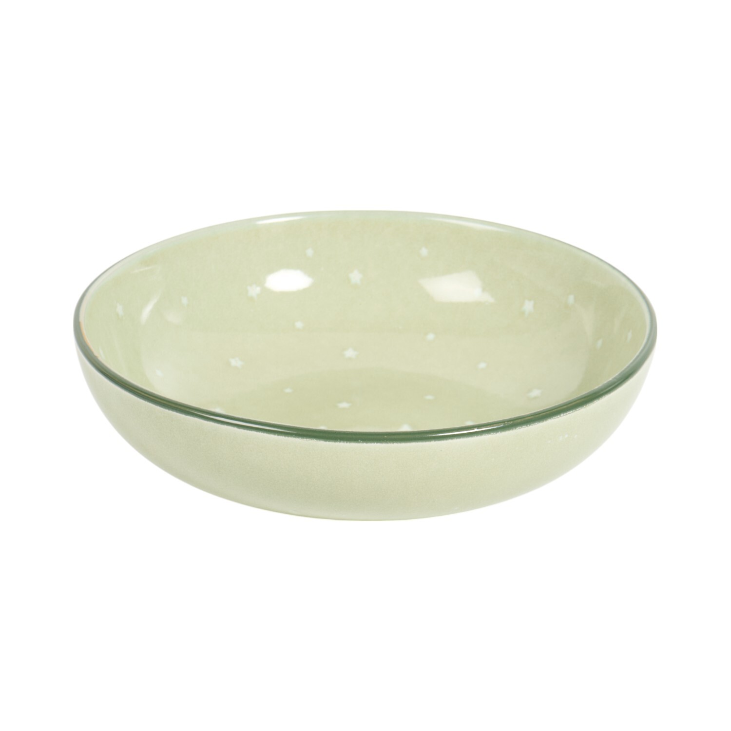 Nordic Tree Large Serving Bowl Sage Image 5