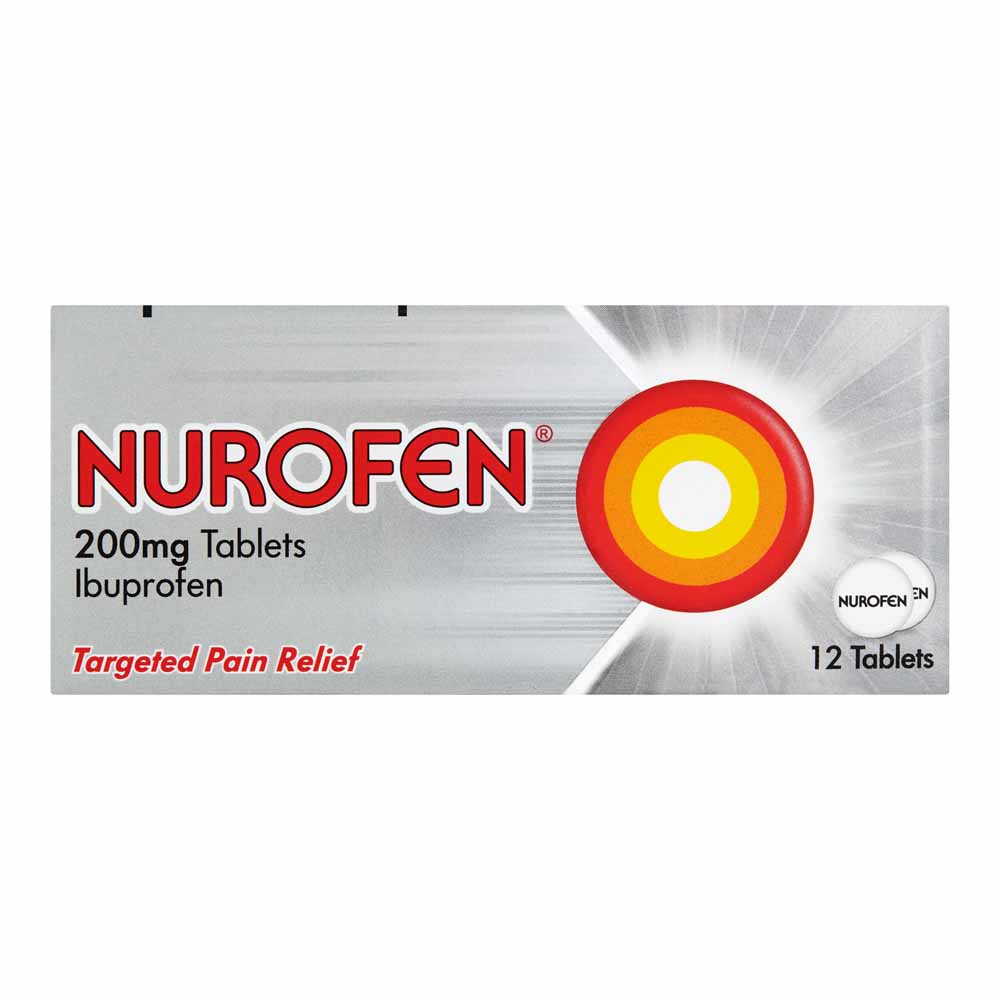 Nurofen Ibuprofen Tablets 12 pack  - wilko
