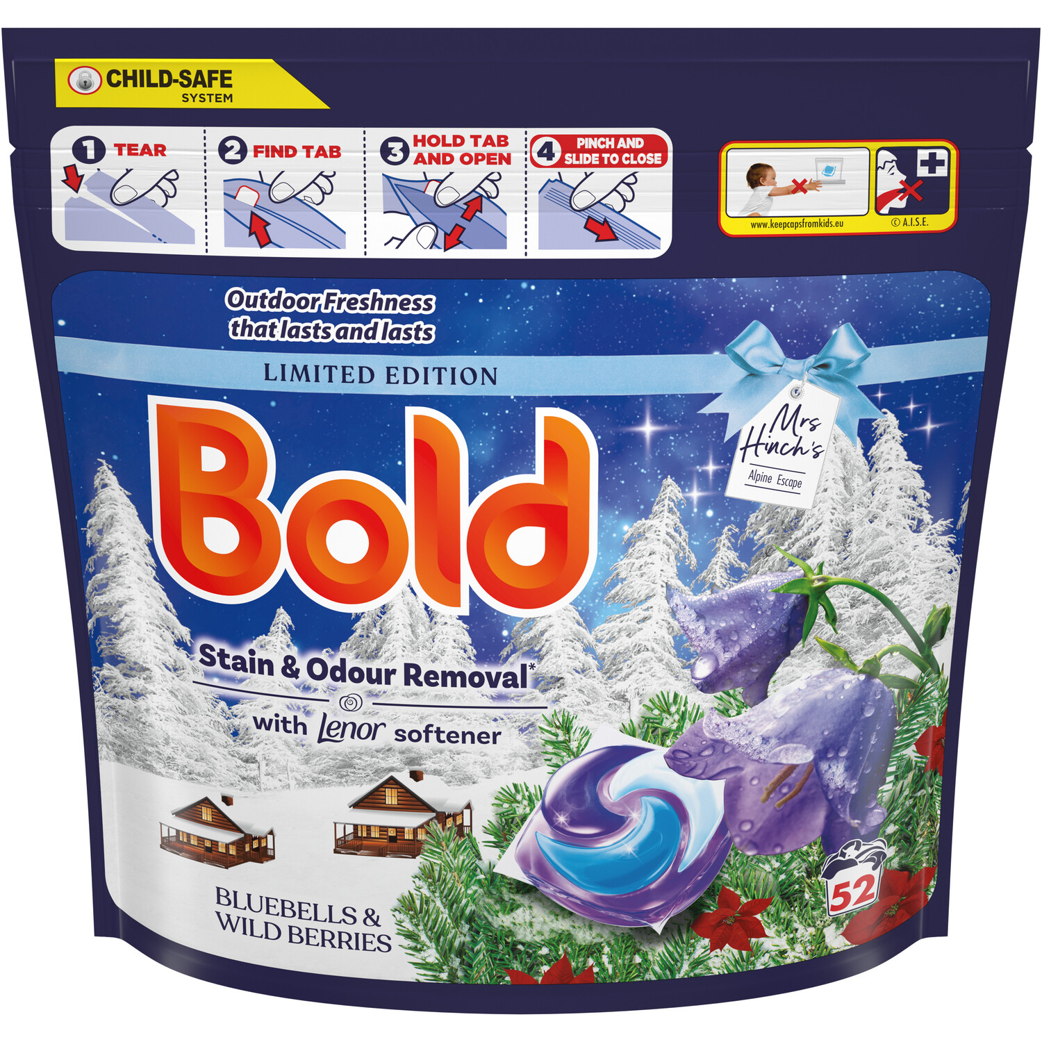 Bold Mrs Hinch Laundry Pods 52 Image 1