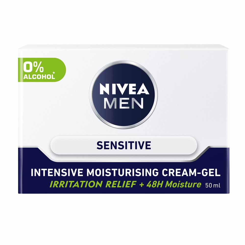 Nivea Men Sensitive Moisturising Cream - Gel  50ml Image