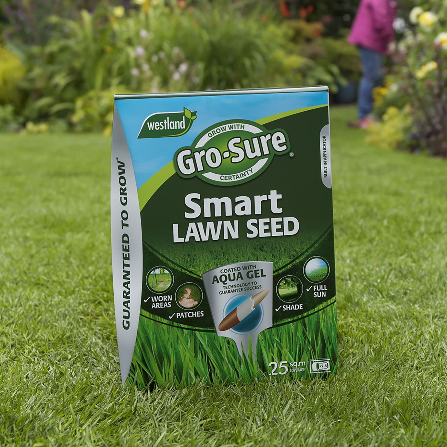 Gro-Sure Smart Lawn Seed - 25m2 Image 2