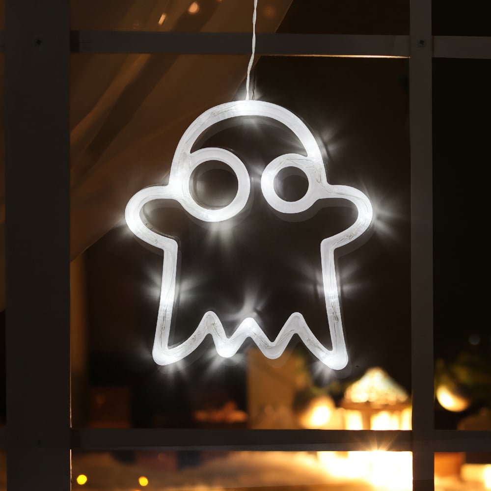 Global Gizmos Ghost and Bat Window Lights 2 Pack Image 6