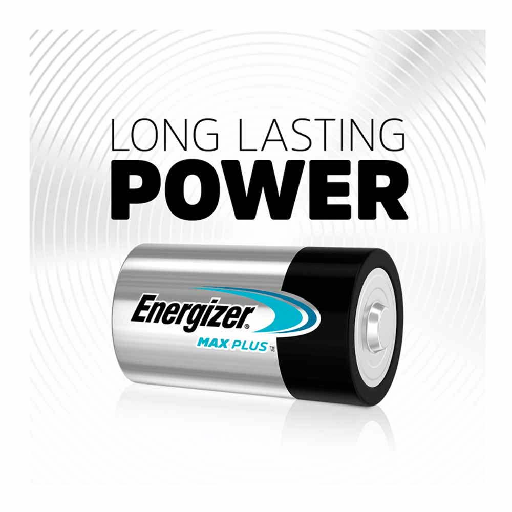 Energizer MaxPlus Batteries D 2 Pack Image 3