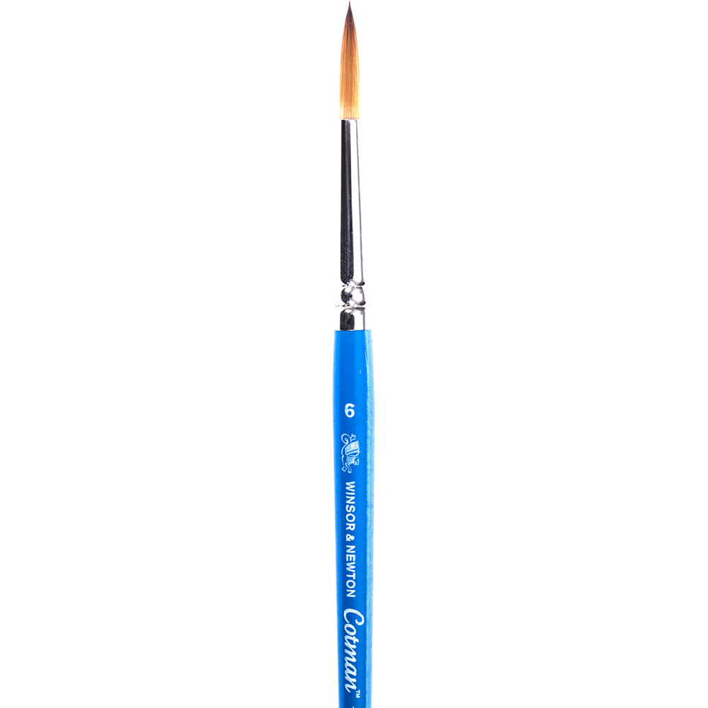 Winsor and Newton Cotman Watercolour Series 111 Designers' Brushes - No. 6 Image 1