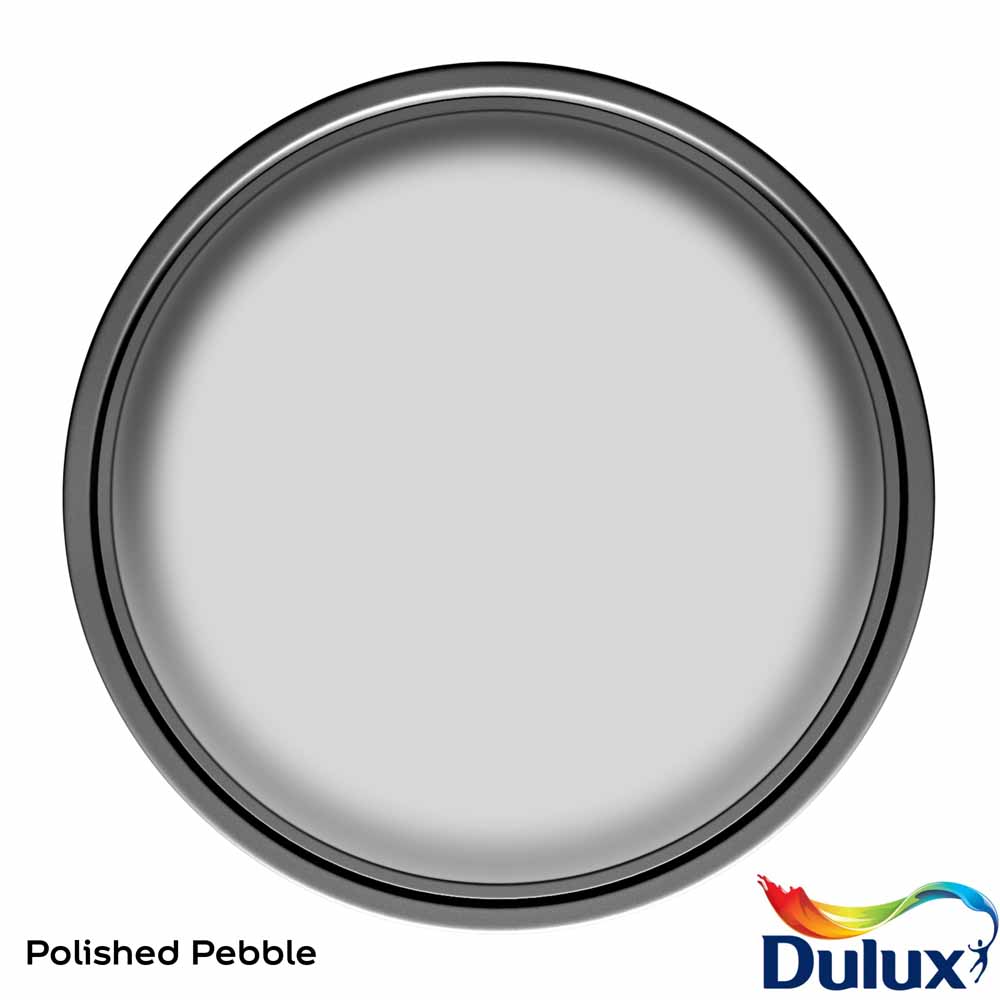 Dulux Simply Refresh One Coat Polished Pebble Matt Emulsion Paint 2.5L Image 3