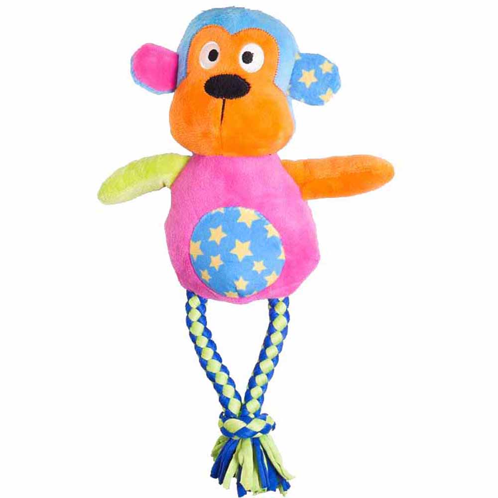 Rosewood Multitexture Animal Dog Toy Wilko