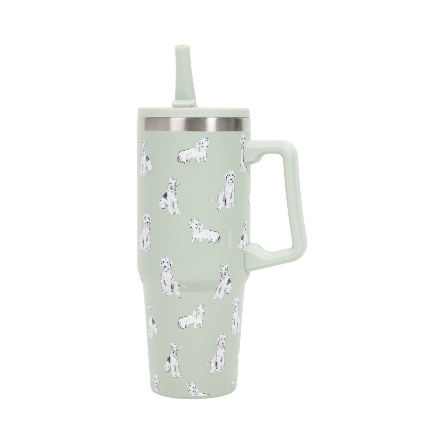 Waggy Tails Nitro Vacuum Bottle Sage Green Image 3