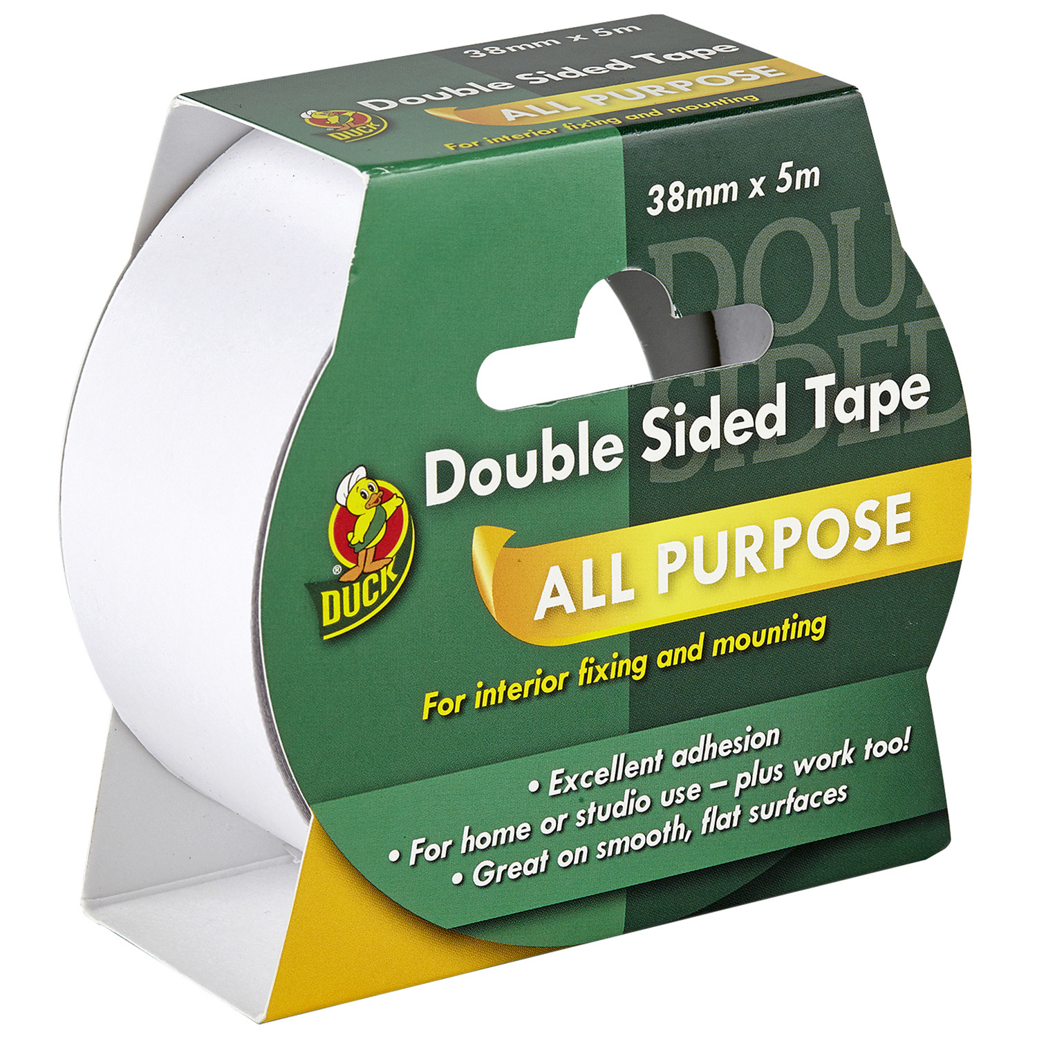 Duck 38mm x 5m Double Sided Tape Image 2