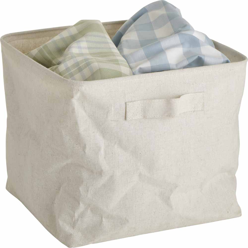 Wilko Large Polyester Basket Wilko