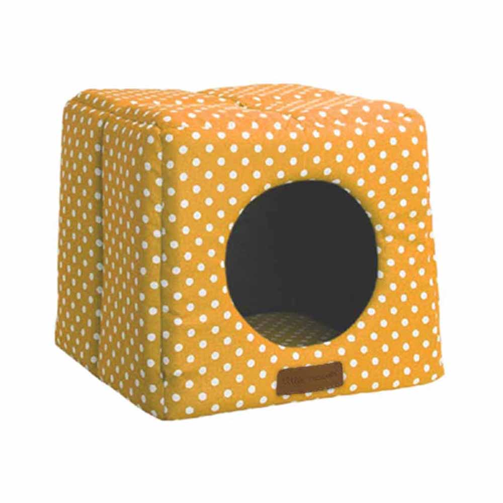 Little Rascals Cosy Cube Mustard Spot | Wilko