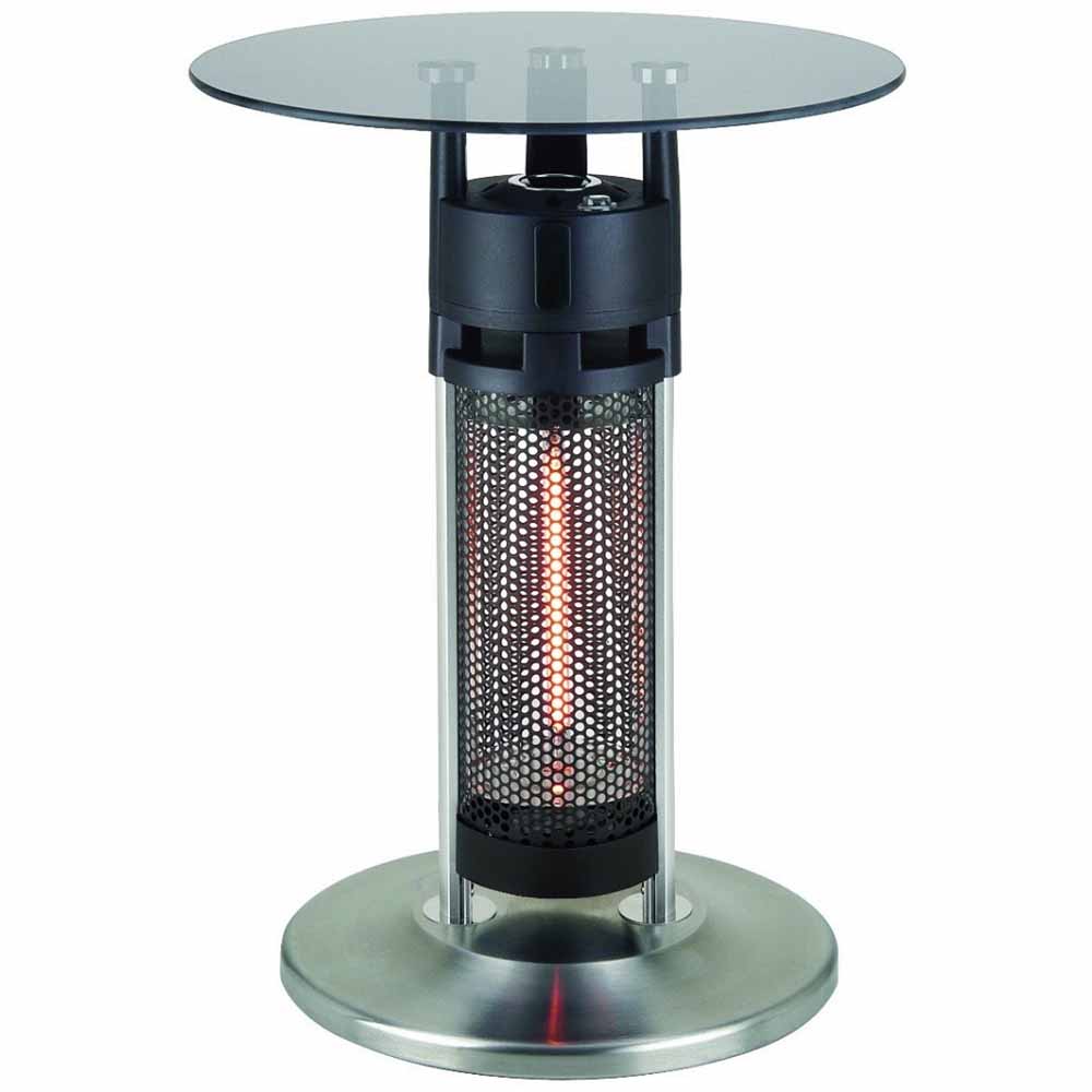Tepro Monterey 1.2kW Glass Table Patio Heater Image 1
