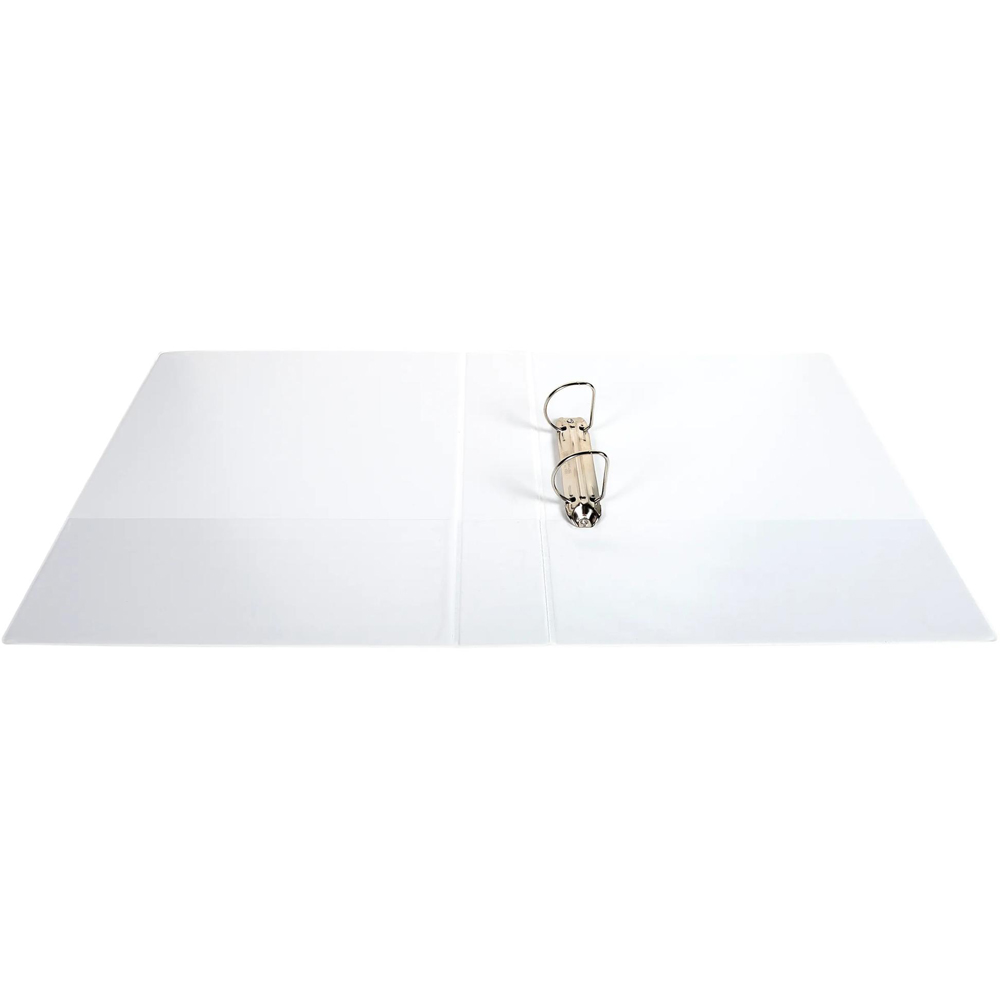 Exacompta Kreacover White PP 2D Ring Binder with 3 Pockets 40mm 10 Pack Image 3
