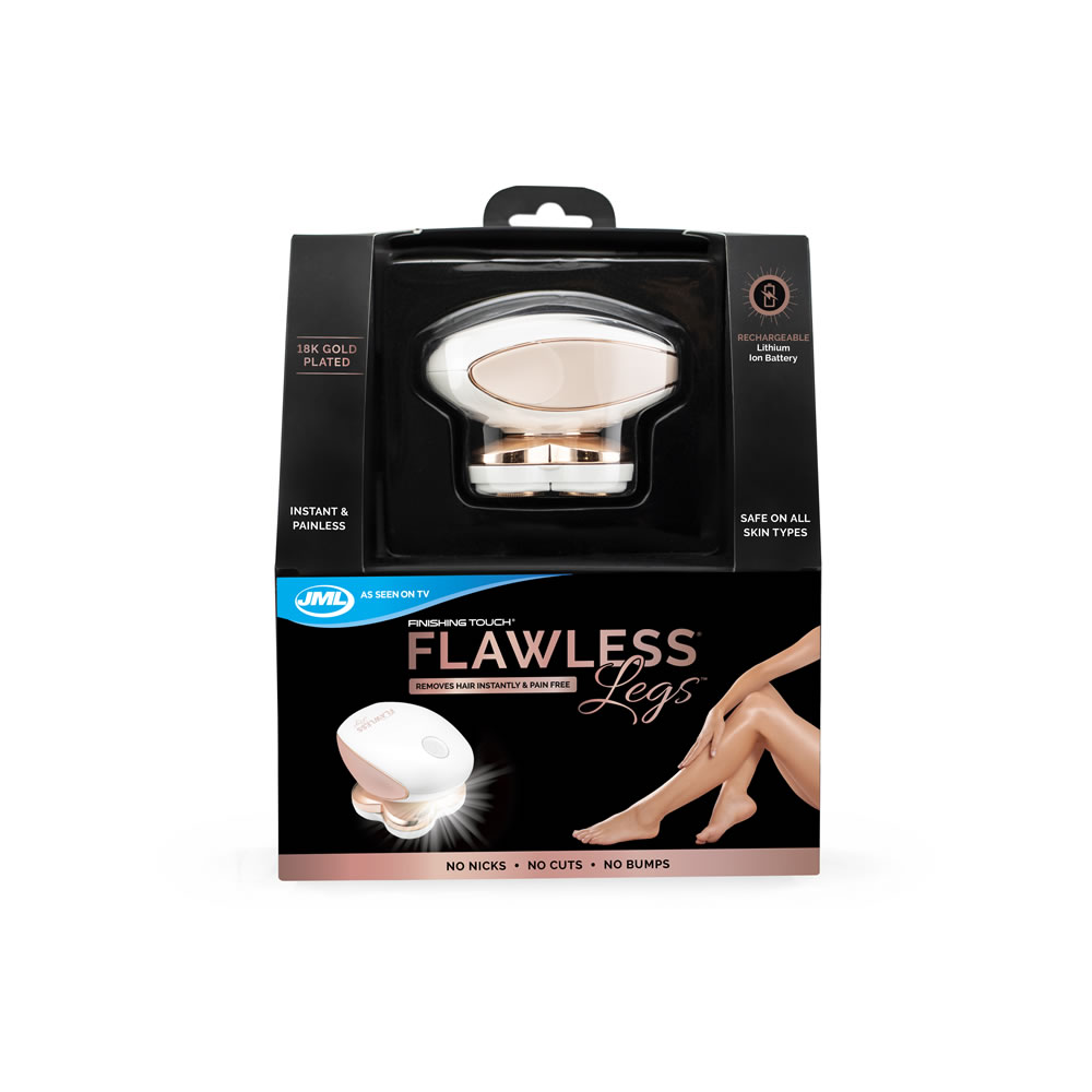 JML Finishing Touch Flawless Legs Rechargeable Leg  Shaver Image 1