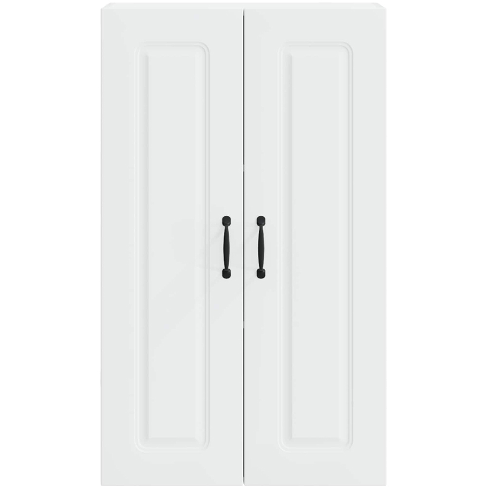 vidaXL 2 Door White Kitchen Wall Cabinet Image 4