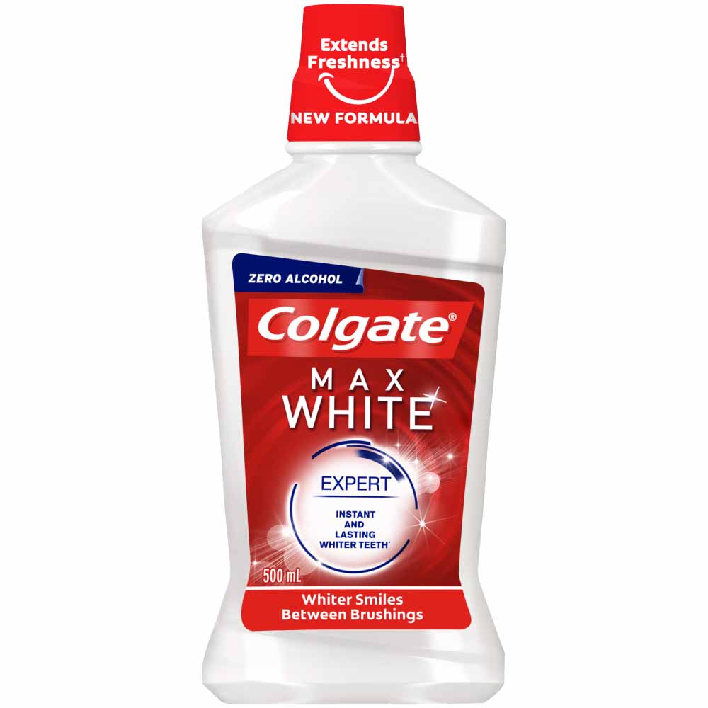 Colgate Mouthwash Max White One Sensational Mint 500ml Image 2