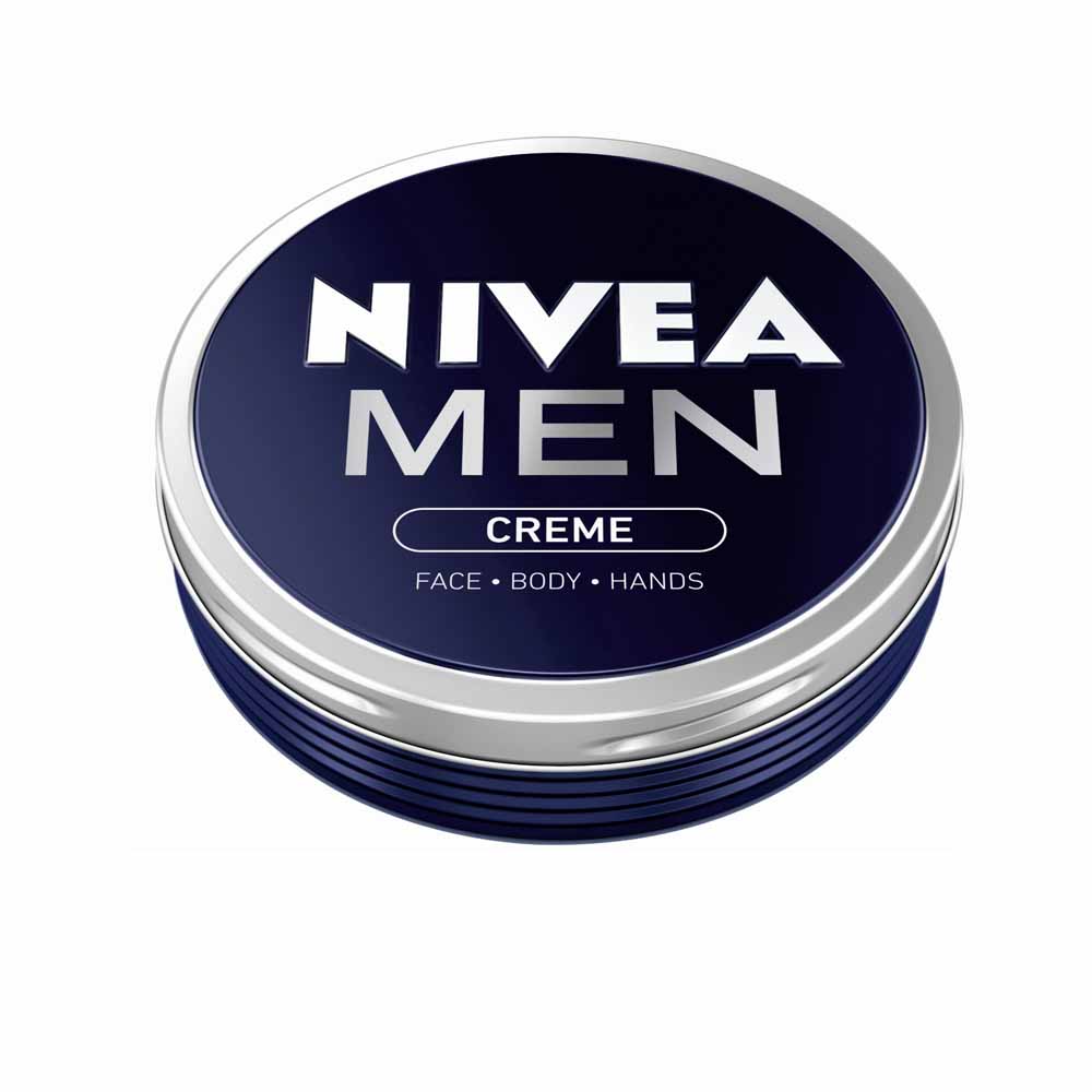 Nivea Men Crème Moisturiser Cream for Face Body & Hands 30ml Image