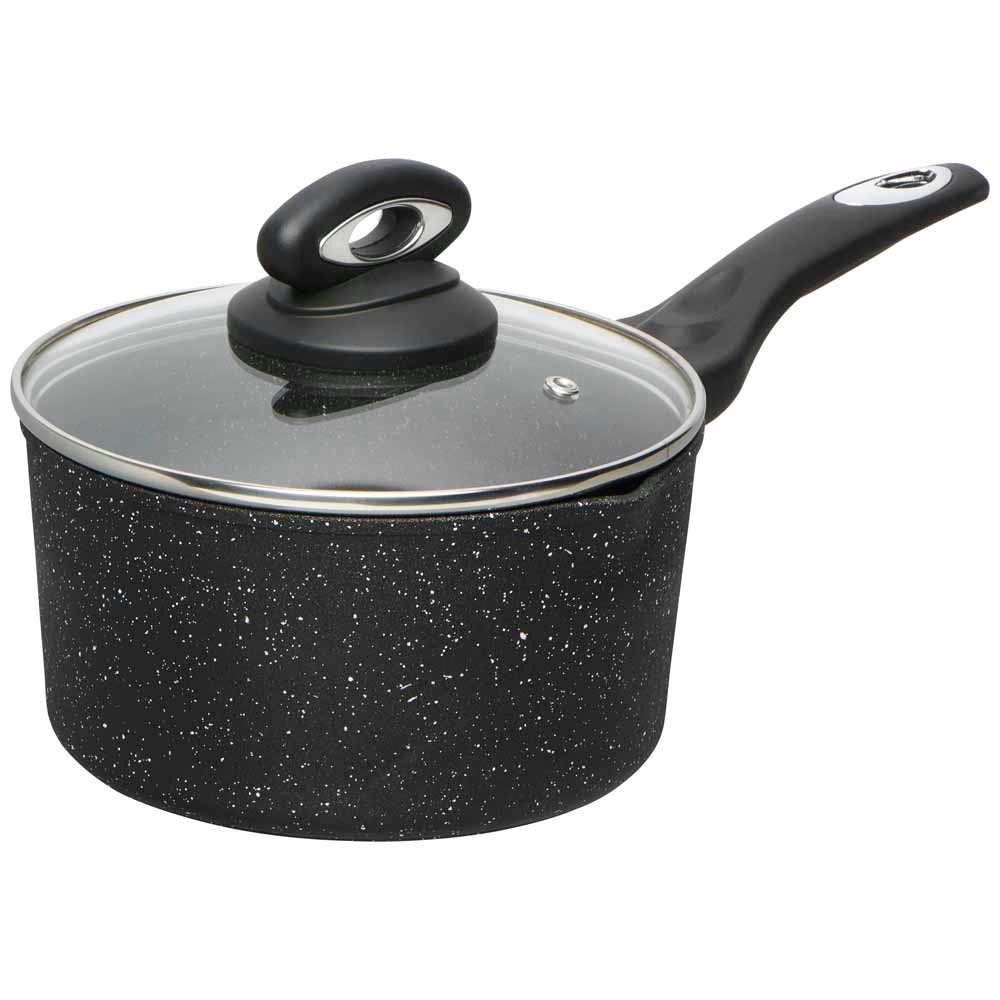 Wilko Aluminium Shot Blast 3 Piece Pan Set Wilko