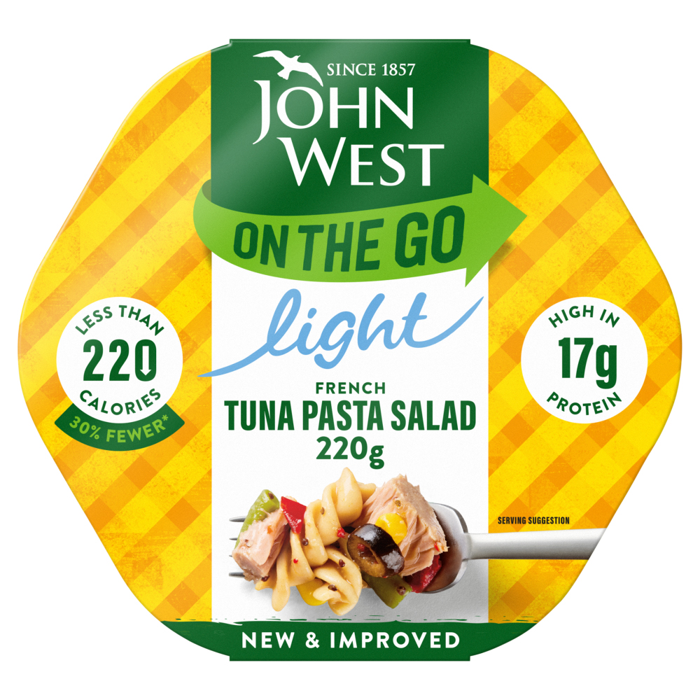 John West Light French Tuna Pasta Salad 220g Image