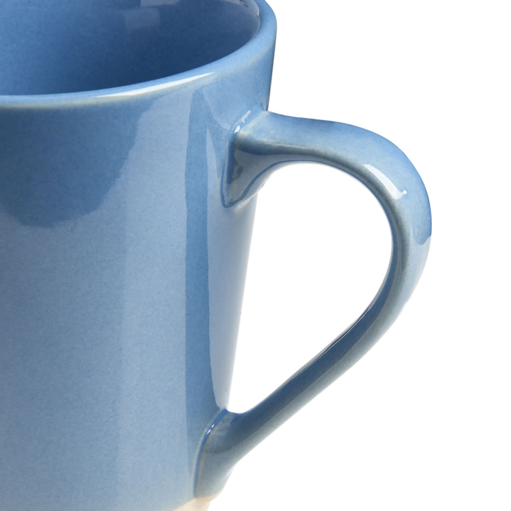 Wilko Blue Dipped Mug Image 3
