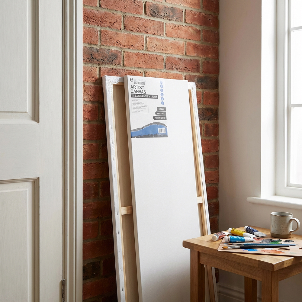 Art Studio Premium Artist Canvas 11.8 x 39.5 inch 2 Pack Image 6