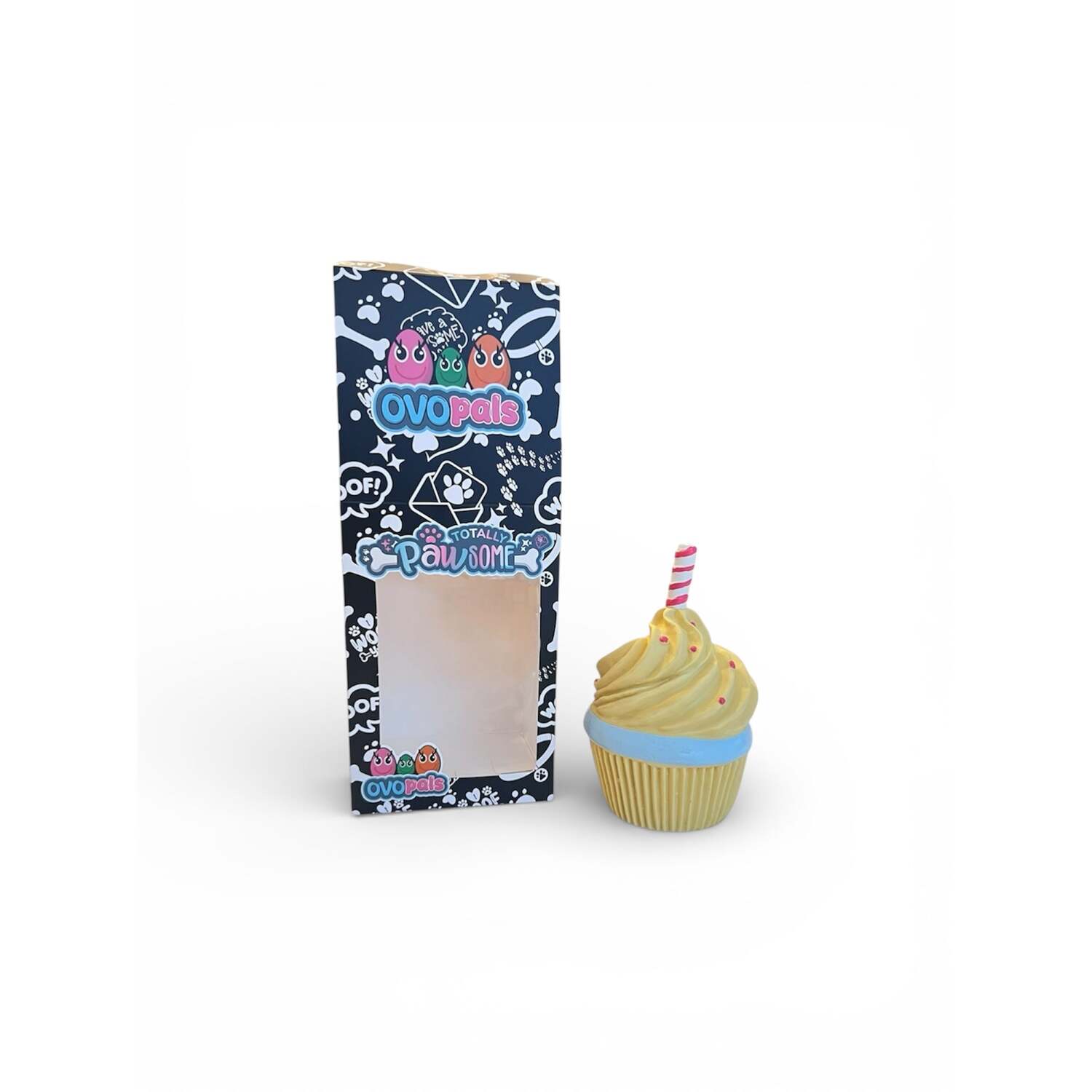 Totally Pawsome OVO Pals Birthday Cupcake Dog Toy Image 3