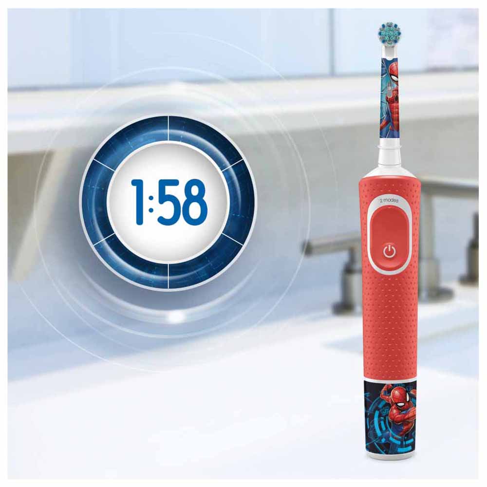 Oral B Kids Spider-Man Toothbrush Image 6