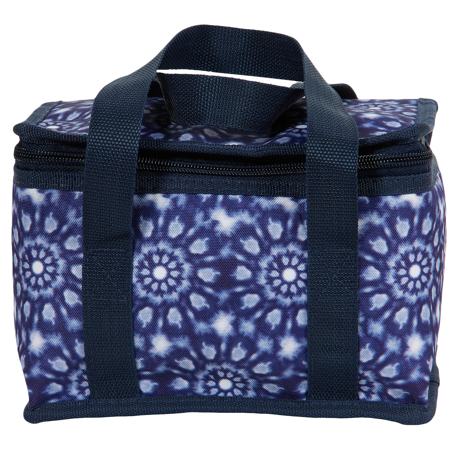 Galaxy or Indigo Tie Die Insulated Lunch Bag - Blue Image 1