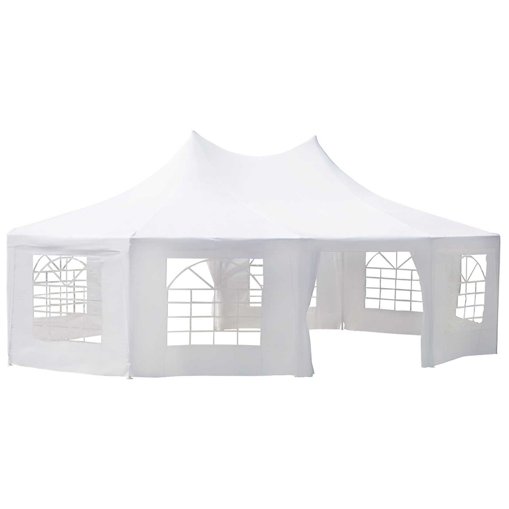 Outsunny 8.9 x 6.5m Decagonal Party Tent Image 2