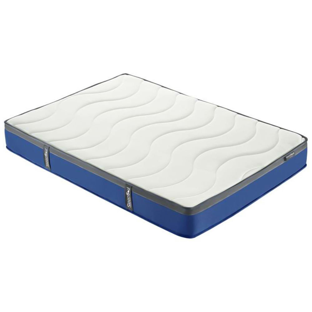 SleepSoul Nebula King Size White 600 Pocket Sprung Foam Mattress Image 1
