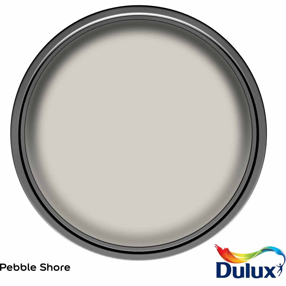 Dulux Walls & Ceilings Pebble Shore Matt Emulsion Paint 2.5L Image 3