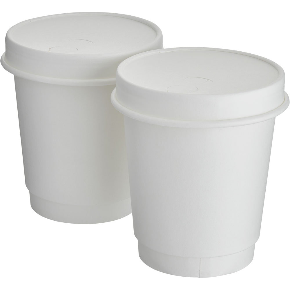 Wilko Coffee Cups and Lids 6 Pack   Image 2