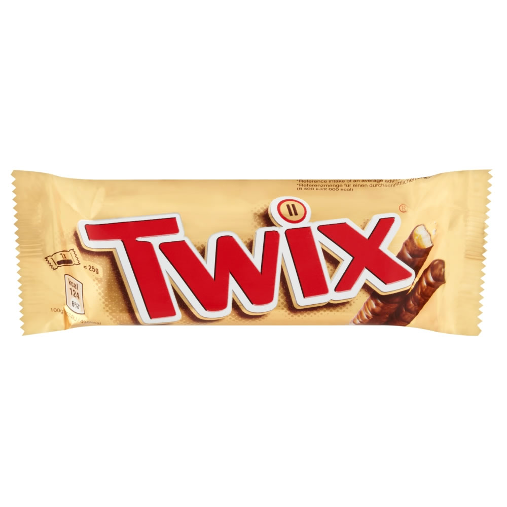 Mars Twix Chocolate Bar 50g Image 3