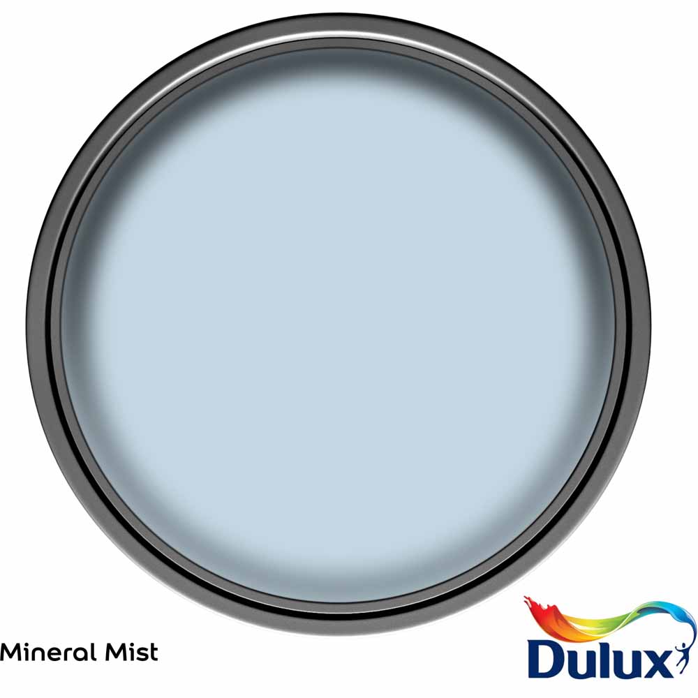 Dulux Easycare Bathroom Mineral Mist Soft Sheen Emulsion Paint 2.5L Image 3