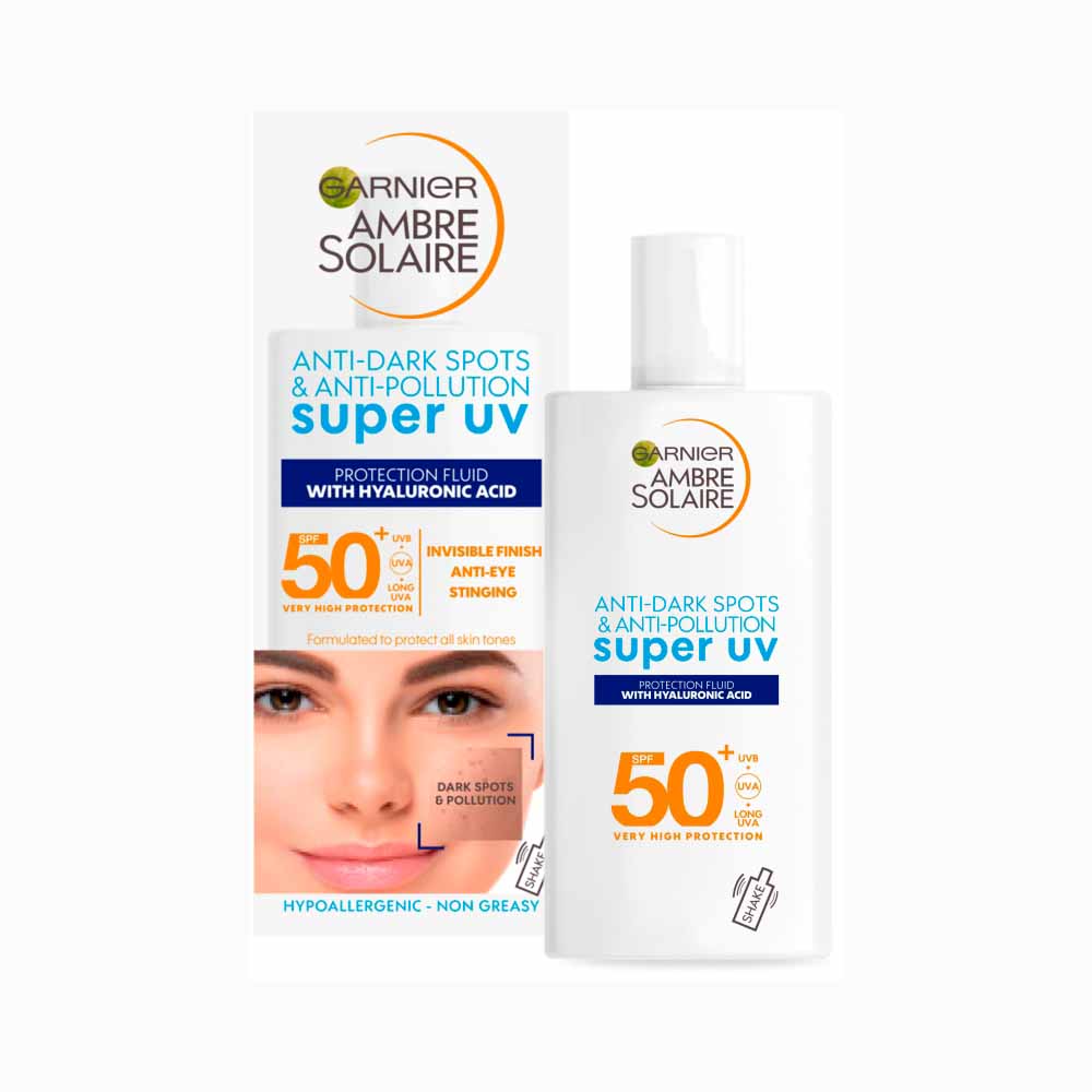Garnier Ambre Solaire Sensitive Advanced Face Protection Fluid 40ml Image 1