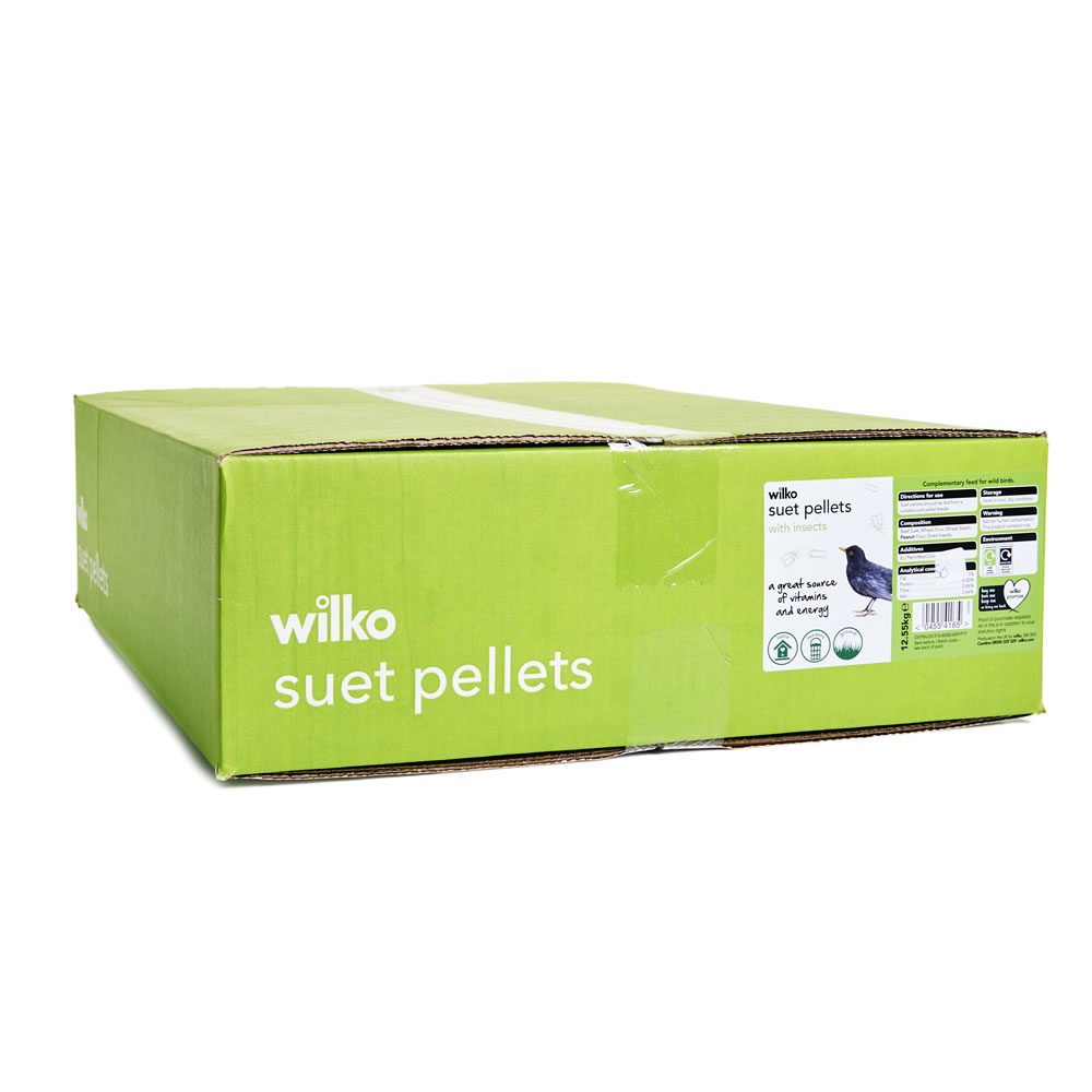 Wilko Suet Pellets with Insects 12.55kg Wilko