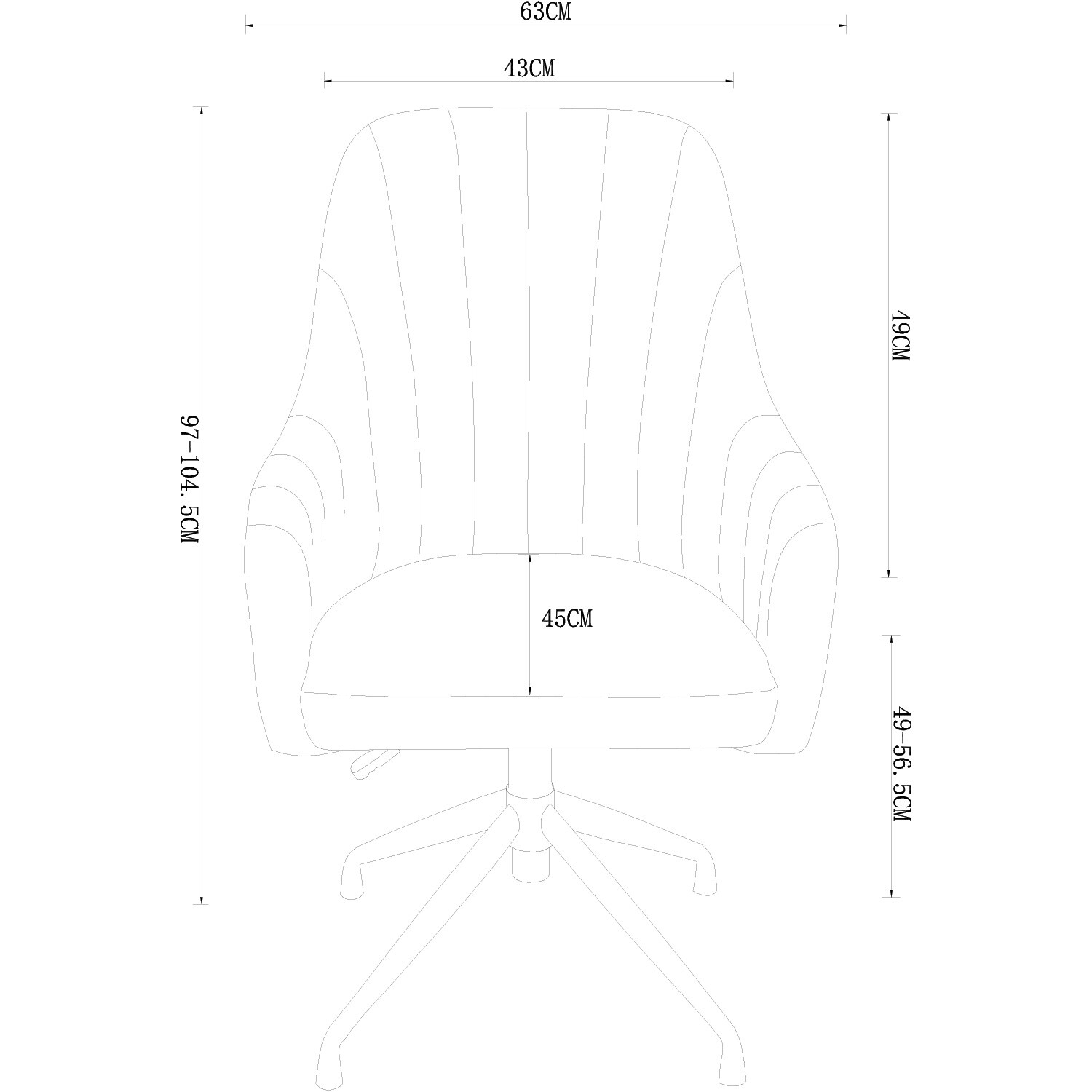 Alexis Velvet Chair - Grey Image 5