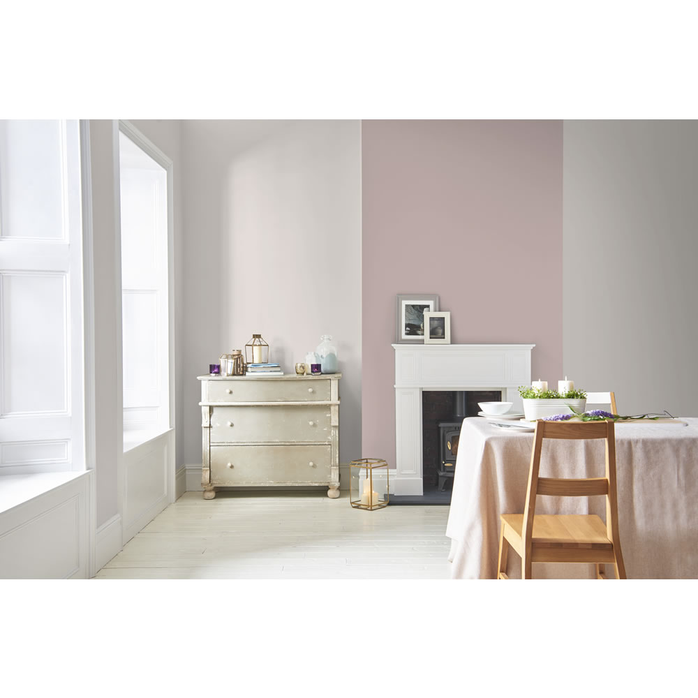 Wilko Softest Pink Emulsion Paint Tester Pot 75ml Image 3